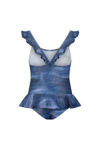 Denim one piece for girls 2y-9y hover