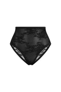Black lace underpants